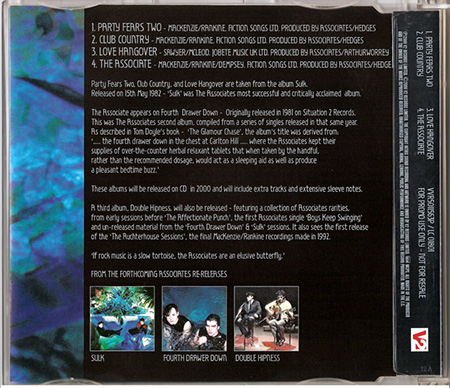 ^ Rear cover scan of the CD