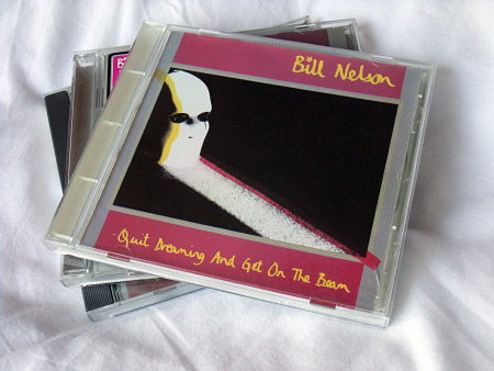 Bill Nelson 'Quit Dreaming And Get On The Beam' US Enigma/Cocteau Records CD front cover