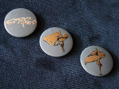 Cocteau Twins 1984 badge set 1