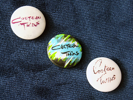 Cocteau Twins 1984 badge set 2
