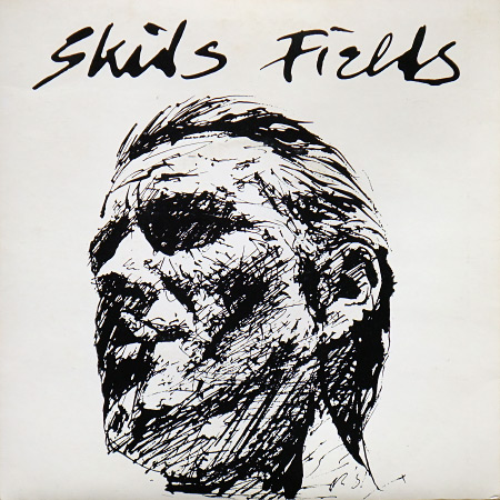 Skids - 'Fields' 7" - Richard Jobson sleeve design, front