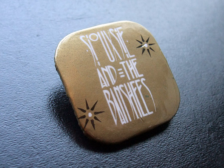 Siouxsie and the Banshees 'Fireworks' era badge