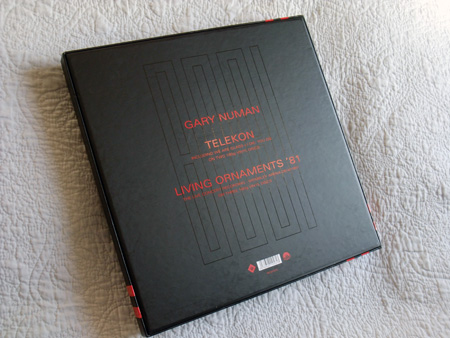 Gary Numan '80/81' Box Set - rear