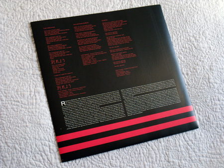 Gary Numan '80/81' Box Set - Disc 1 - 'Telekon' inner sleeve front.