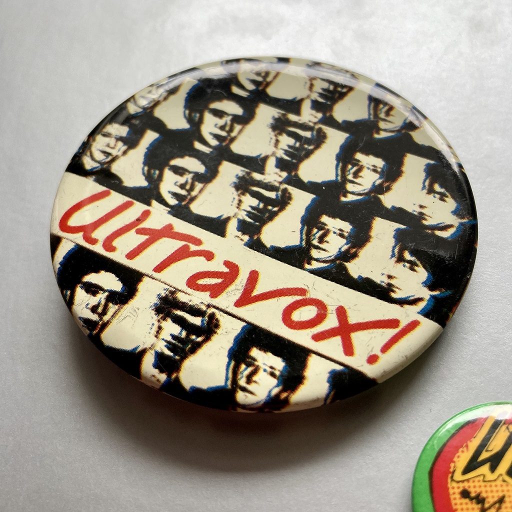 Ultravox! - Ha!-Ha!-Ha! era design badge