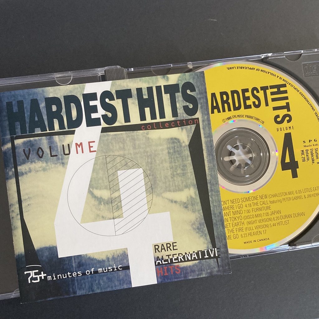 'Hardest Hits Volume 4' various artists compilation CD